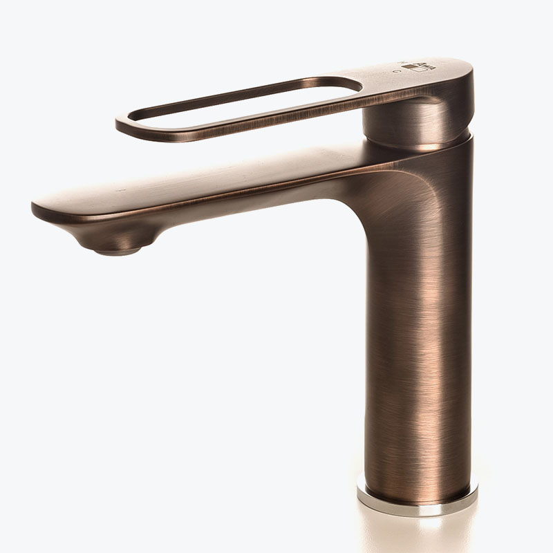 Bathroom Faucet - C160 Ango bathroom sink Mixer (Copper)